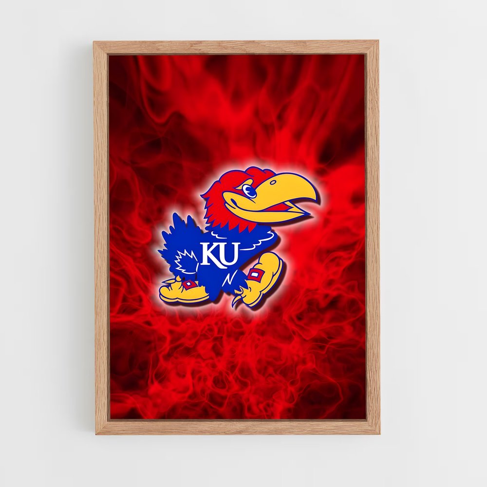 Poster Rock Chalk Jayhawk – affiche Basketball (vue 4)
